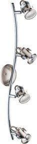 XXXLutz STROPNÉ BODOVÉ SVIETIDLÁ, 64,5/10/10 cm Eglo - Online Only bytové doplnky - 003348316501