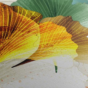 Obraz - Listy (120x50 cm)