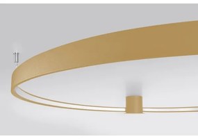 Thoro TH.224 - LED Stropné svietidlo RIO LED/50W/230V CRI90 3000K pr. 78 cm zlatá