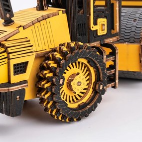 Robotime Rokr 3D dřevěné puzzle Silniční válec 149 ks