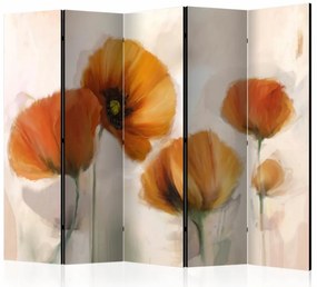 Artgeist Paraván -  poppies - vintage II [Room Dividers]