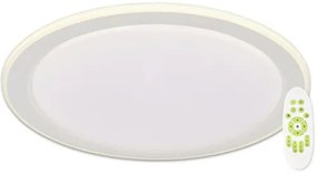 LED stropné svietidlo Top Light Norman 50B RC 60W 6000lm 3000-6500K biele s diaľkovým ovládaním