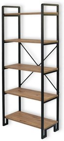 Regálová jednotka Abel Black a Atlantic Pine