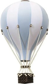 Dekoračný lietajúci balón modrá – dekorácia do detskej izby L-50cm x 30cm