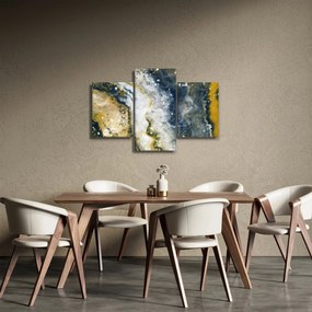 Obraz - Zlatá abstrakcia (90x60 cm)