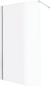 Novoterm Sprchová zastena Walk-in NV-Zeta 140 TR, chróm/transparent - bez vaničky