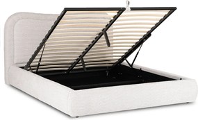 Vintino Posteľ PERLA 160x200 -krémová farba