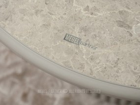 Konferenčný stolík Decimo (mramor + sivá). Akcia -16%. Vlastná spoľahlivá doprava až k Vám domov. 1136994