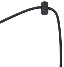 Moderné závesné svietidlo zlaté so zástrčkou vrátane stmievateľnej LED žiarovky - Cavalux