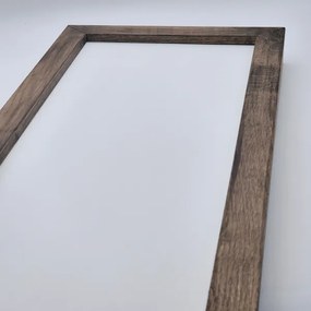 Brilagi - LED Kúpeľňové svietidlo WOODY FRAME LED/40W/230V 120x30 IP44 dub orech