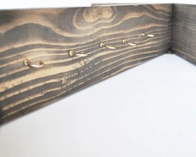 Nástenná polica RAF 20x52 cm smrek