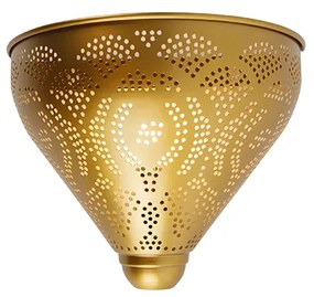 Orientálna nástenná lampa zlatá - Zayn