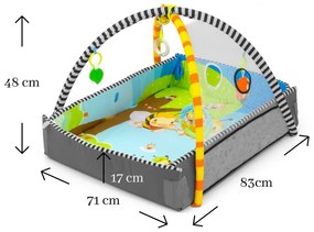 Hracia podložka pre deti Lolly Bees 5v1