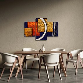 Obraz abstrakcie (90x60 cm)