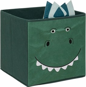 Skládací úložný box DINO zelený