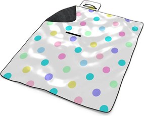 Sablio Plážová deka Bodka vedľa bodky: 200x140 cm