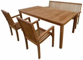 Záhradný stôl RIVIERA teak