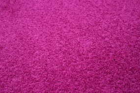 Vopi koberce Kusový koberec Color Shaggy ružový štvorec - 80x80 cm