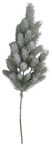 Vetvička zasnežená s glitrom, 70 cm