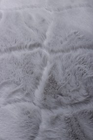 Koberec Rabbit 3D 05 L.GREY rozmery koberec: 80x140 cm
