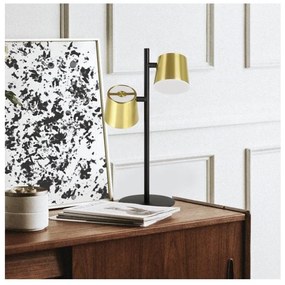 Eglo 39986 - LED Stolná lampa ALTAMIRA 2xGU10/4,6W/230V 3000K zlatá