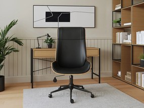 Kancelárske kreslo Astindes (čierna). Akcia -19%. Vlastná spoľahlivá doprava až k Vám domov. 1136327