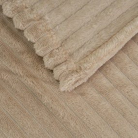 Hnedá deka z mikroplyšu 130x160 cm Fur Velvet – Casa Selección