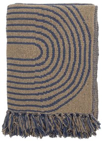 Bloomingville Prehoz z recyklovanej bavlny Tiffanie Blue 160 x 130 cm
