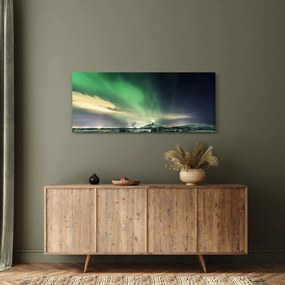 Obraz polárna žiara (120x50 cm)