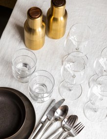 Mlynčeky na korenie alebo soľ Bottle Grinder brúsená mosadz 2 ks