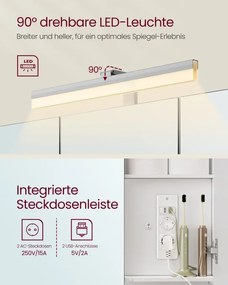 Zrkadlová skrinka BBK136W01