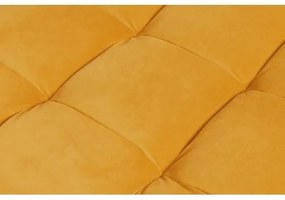 Taburetka 41302 Cozy Zamat Žltá  - Komfort-nábytok