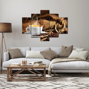 Obraz - Šálka kávy (150x105 cm)