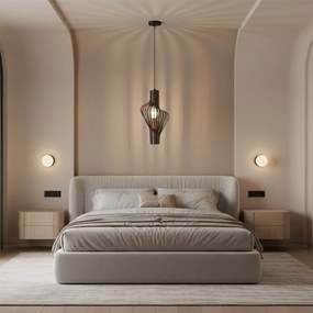 Toolight - Stropné svietidlo 1xE27 APP484-1CP, čierna, OSW-00596