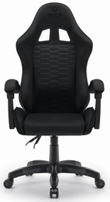 Herné kreslo HC-1000 Black látkové
