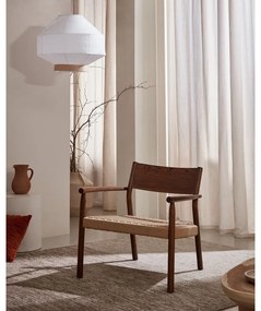 Kreslo s výpletom v prírodnej farbe Yalia – Kave Home