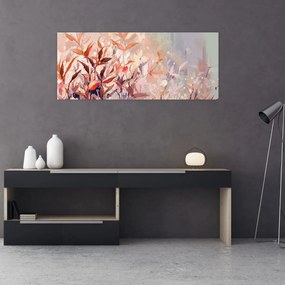 Obraz - Maľba pastelová jeseň (120x50 cm)