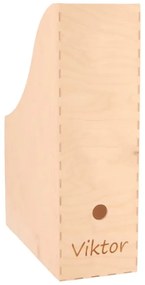 ČistéDrevo Drevený zakladač na dokumenty A4