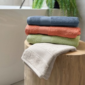 Goldea bambusový uterák/osuška soft lux - džínovo modrý 30 x 50 cm