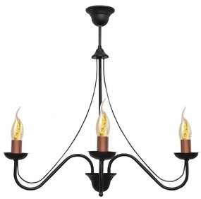 Luster na tyči MALBO 3xE14/60W/230V