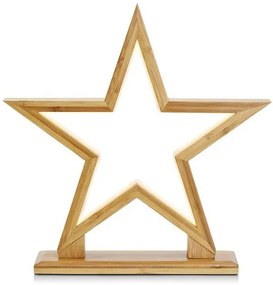 BOBO LED svetelná dekorácia hviezda, napájanie: sieťové, teplá biela, výška: 32 cm