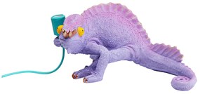Chameleon stolová lampa fialová