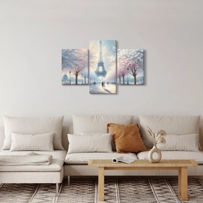 Obraz - Maľba z Paríža (90x60 cm)