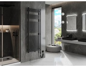 Mexen Pluton, elektrické vykurovacie teleso 1700x600 mm + vykurovacia tyč 900 W, čierna, W106-1700-600-2900-70