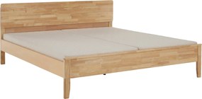 Manželská posteľ 180 cm Novedades (prírodná) (s roštom). Vlastná spoľahlivá doprava až k Vám domov. 1116427