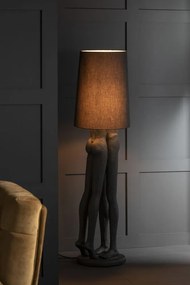 Biela stolná lampa súsošia ľudského páru Figurines – Ø 24*90 cm E27 / 60W