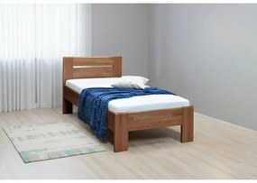 Jednolôžková posteľ AMBER 90x200 cm slivka