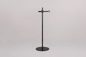 Stmievateľná čierna LED stolová lampa s klipom (výška 41 cm) Maxima – Trio