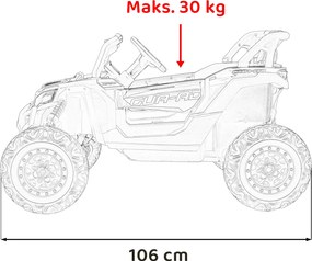 Ramiz Defend 4x4 ATV Buggy Červená