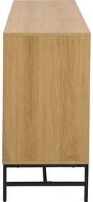 Komoda v dekore duba v prírodnej farbe 158x80x40 cm Albany – Actona